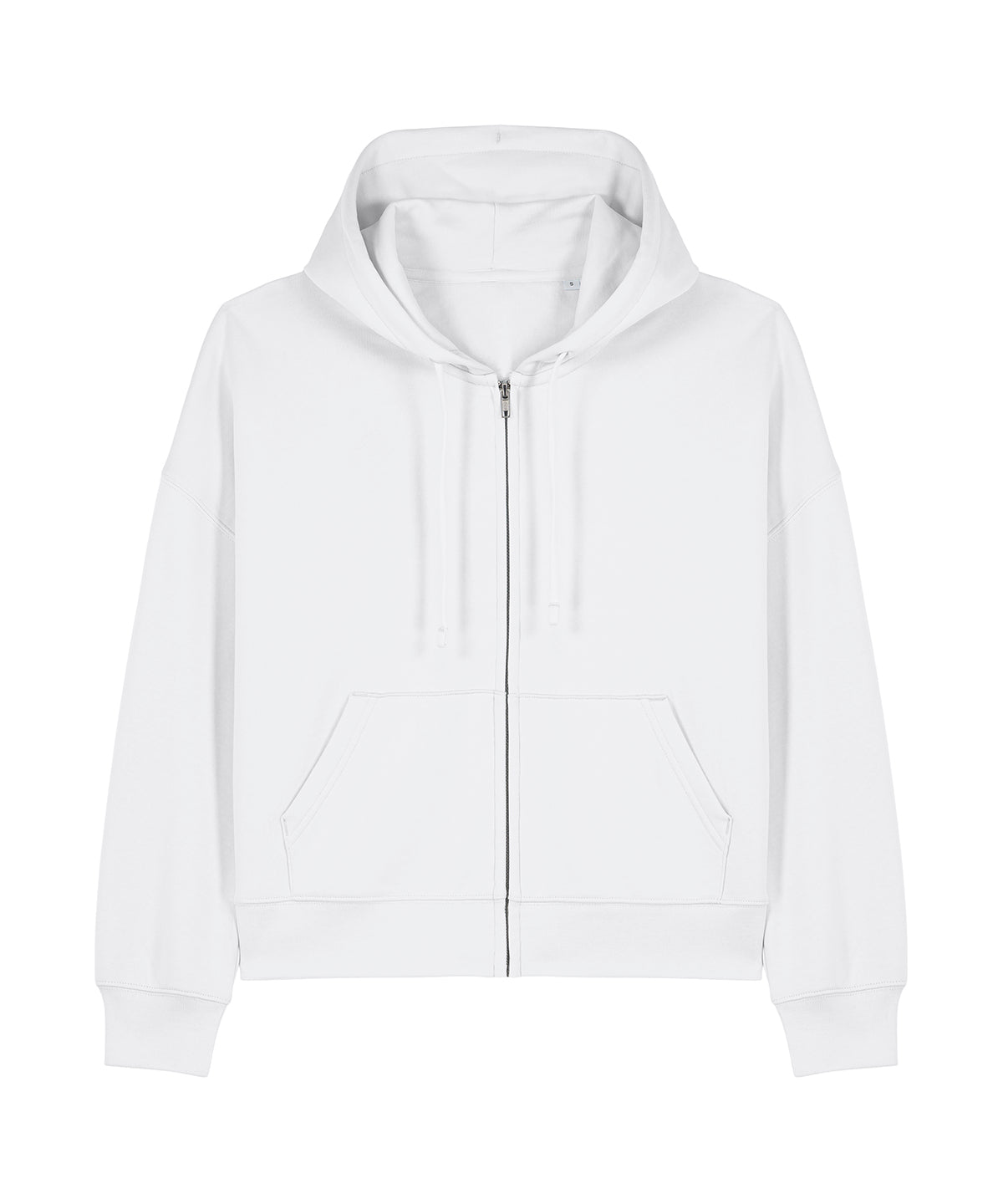 Dropped Shoulder Zip Hoodie – Women’s
