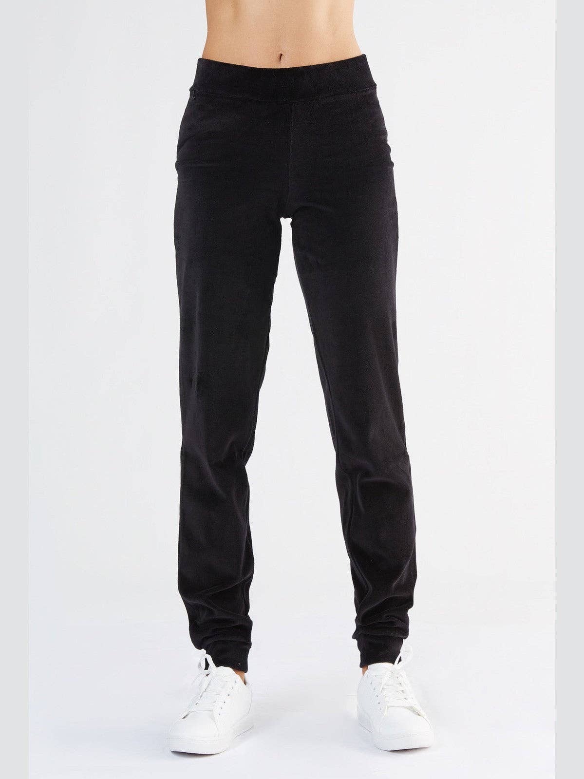Organic Soft Fleece Cuffed Sweatpants – Women’s