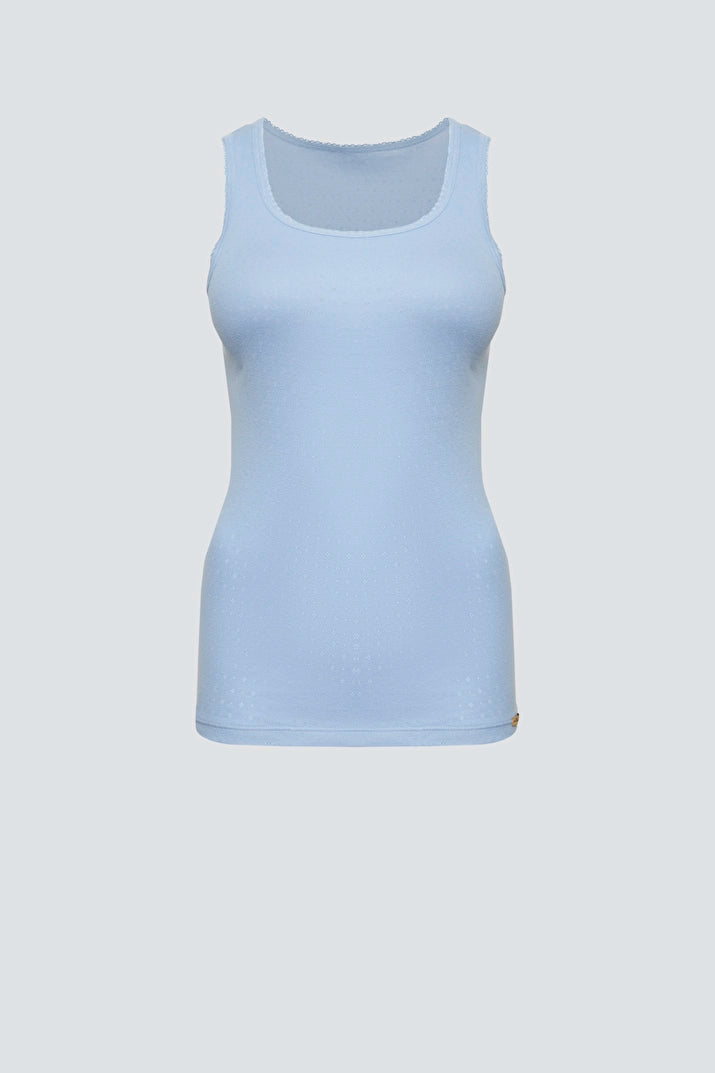 Organic Breathable Underwear Vest: Womens