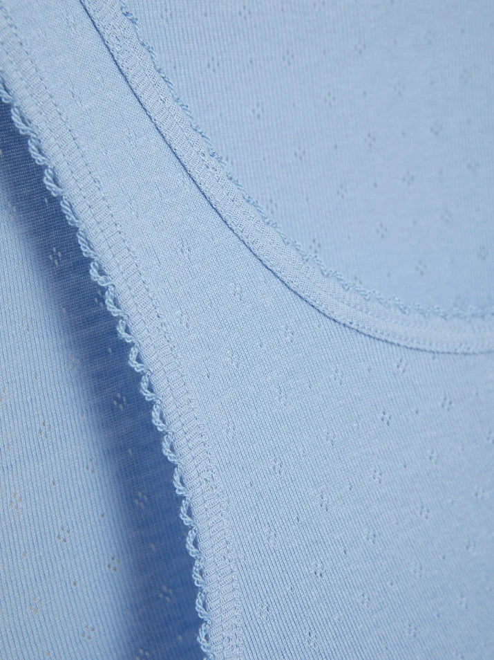 Organic Breathable Underwear Vest: Womens