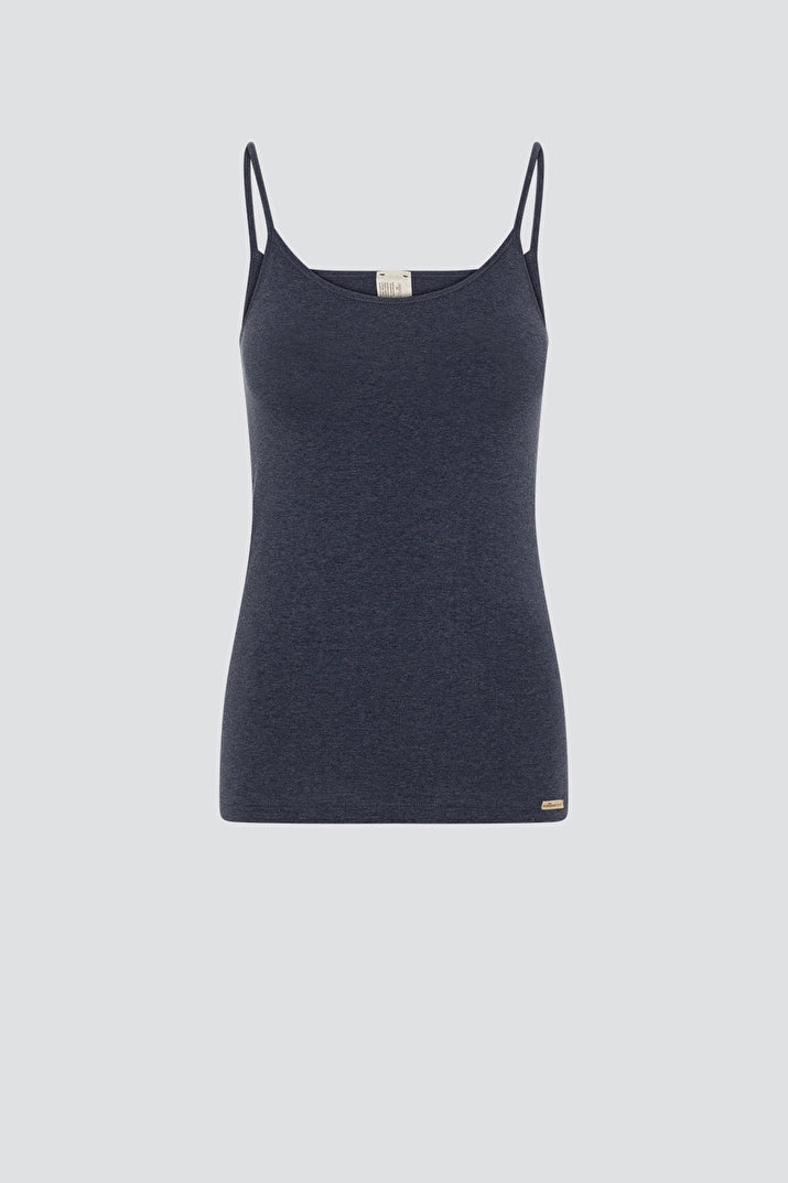 Fairtrade Organic Spaghetti Strap Undershirt: Womens