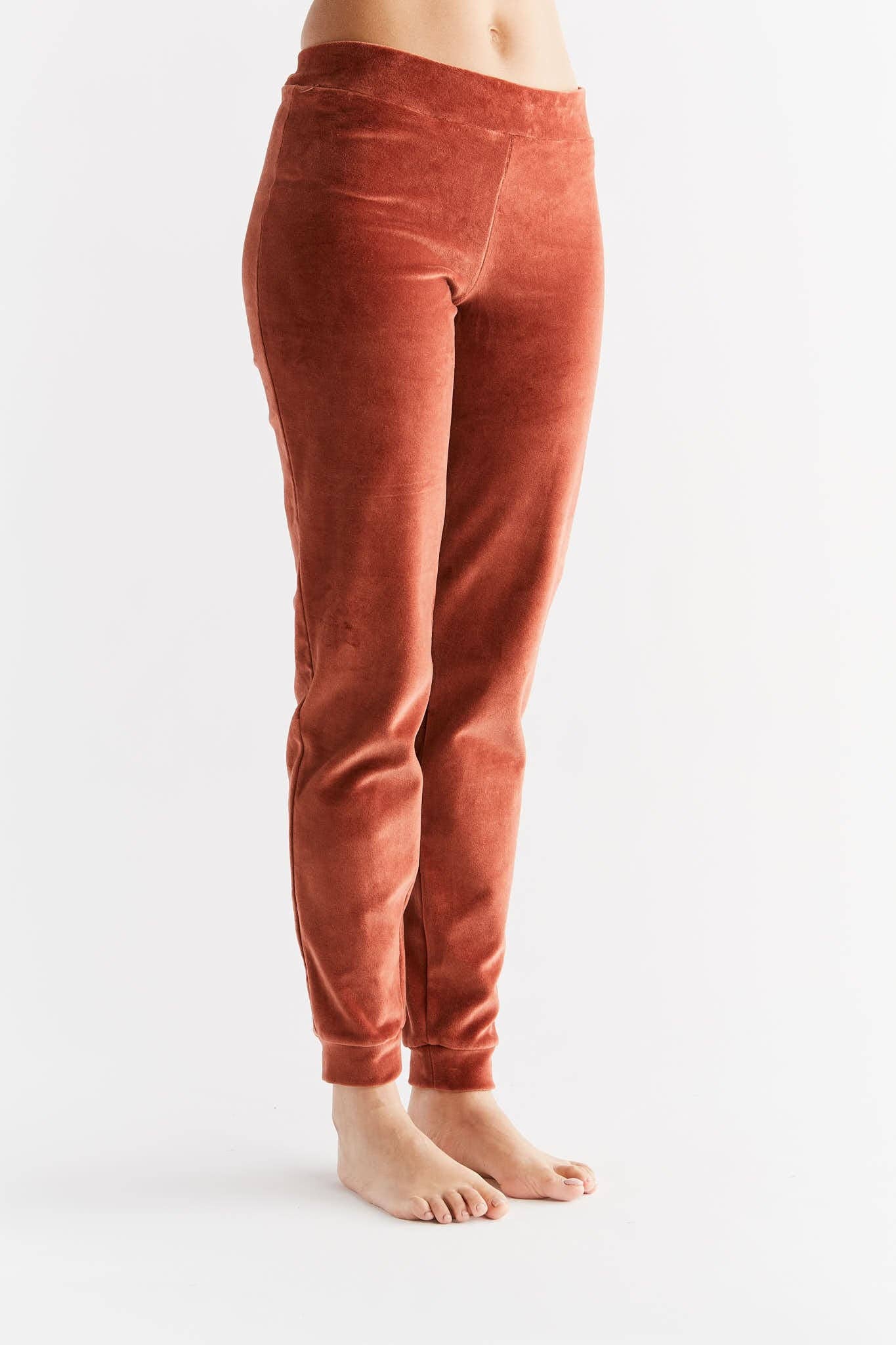 Organic Soft Fleece Cuffed Sweatpants – Women’s