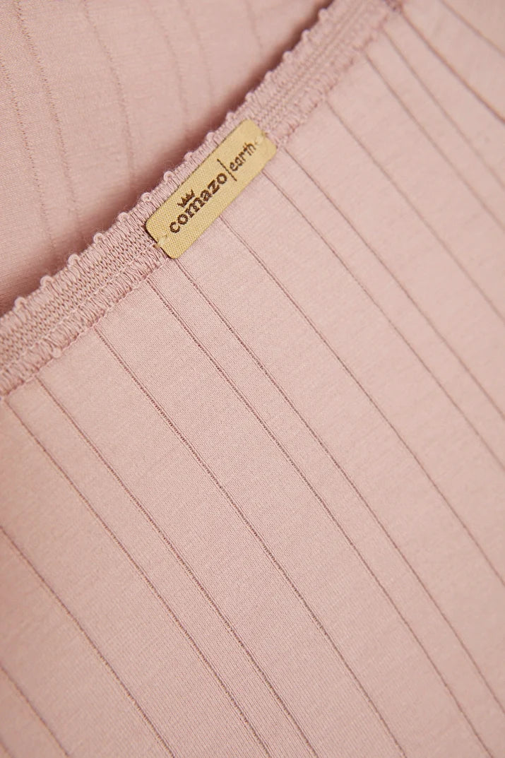 Organic Ribbed Hipster Briefs: Womens