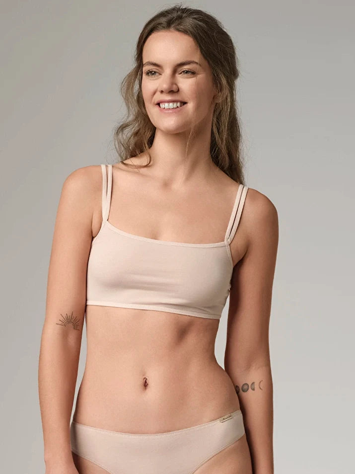 Fairtrade Organic Double Strap Bralette