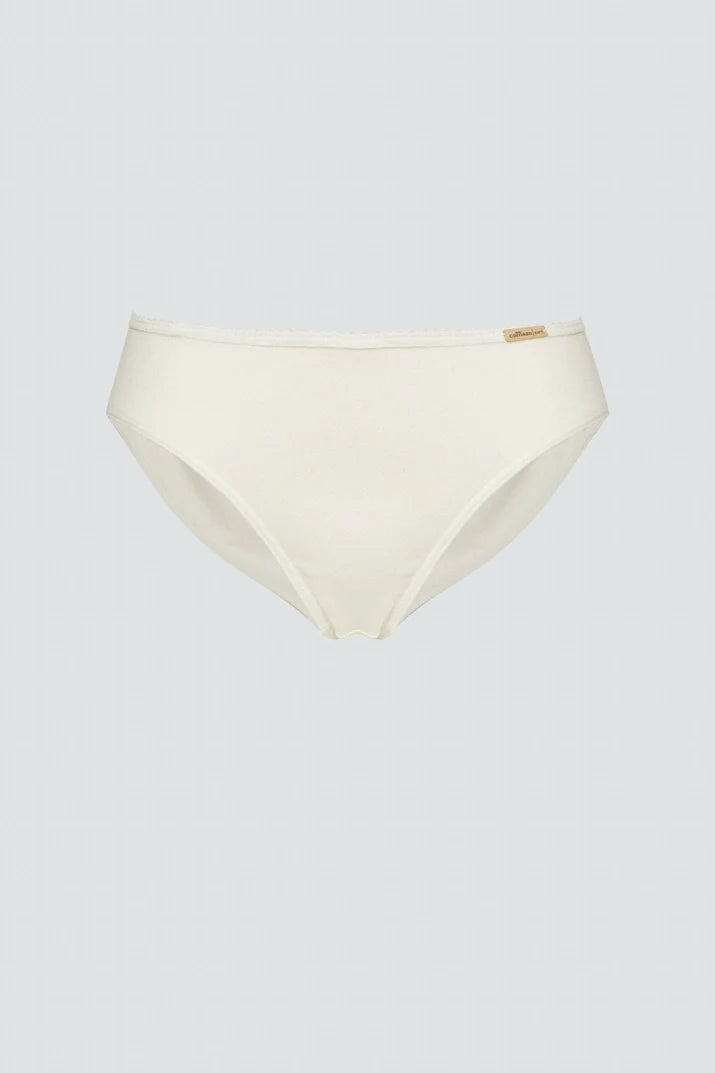 Organic Breathable Mid-rise Brief: Womens