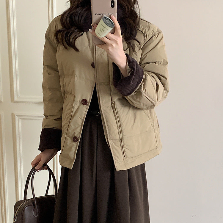 Women's Winter Short Loose Cotton Coat