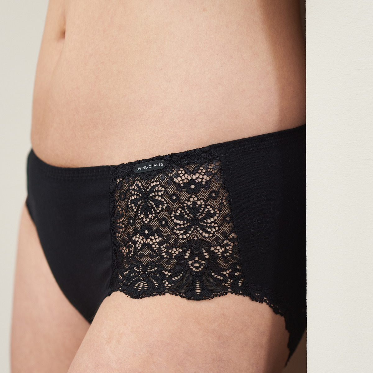 Organic Side Lace Briefs