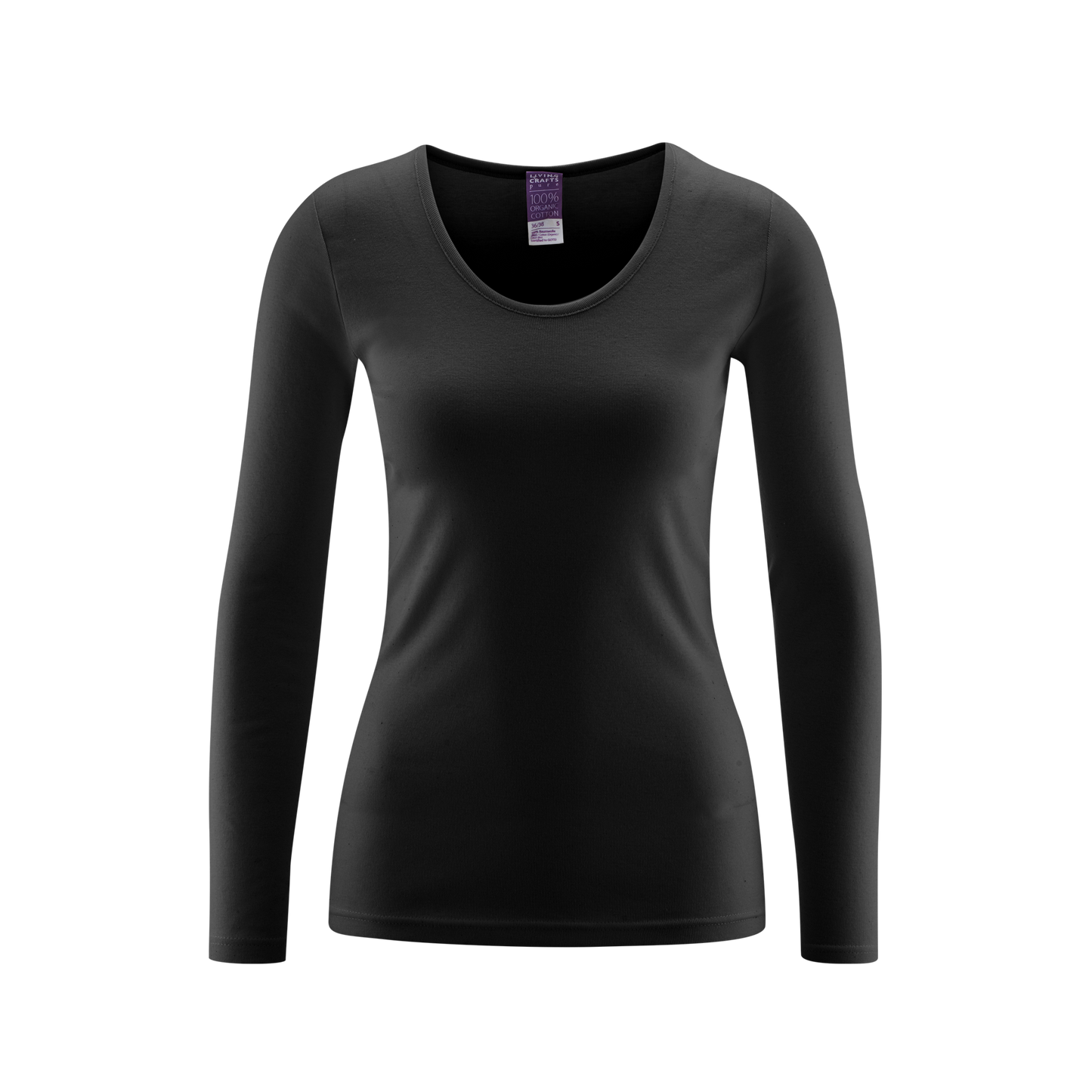 Thermal Long Sleeve Top – Black