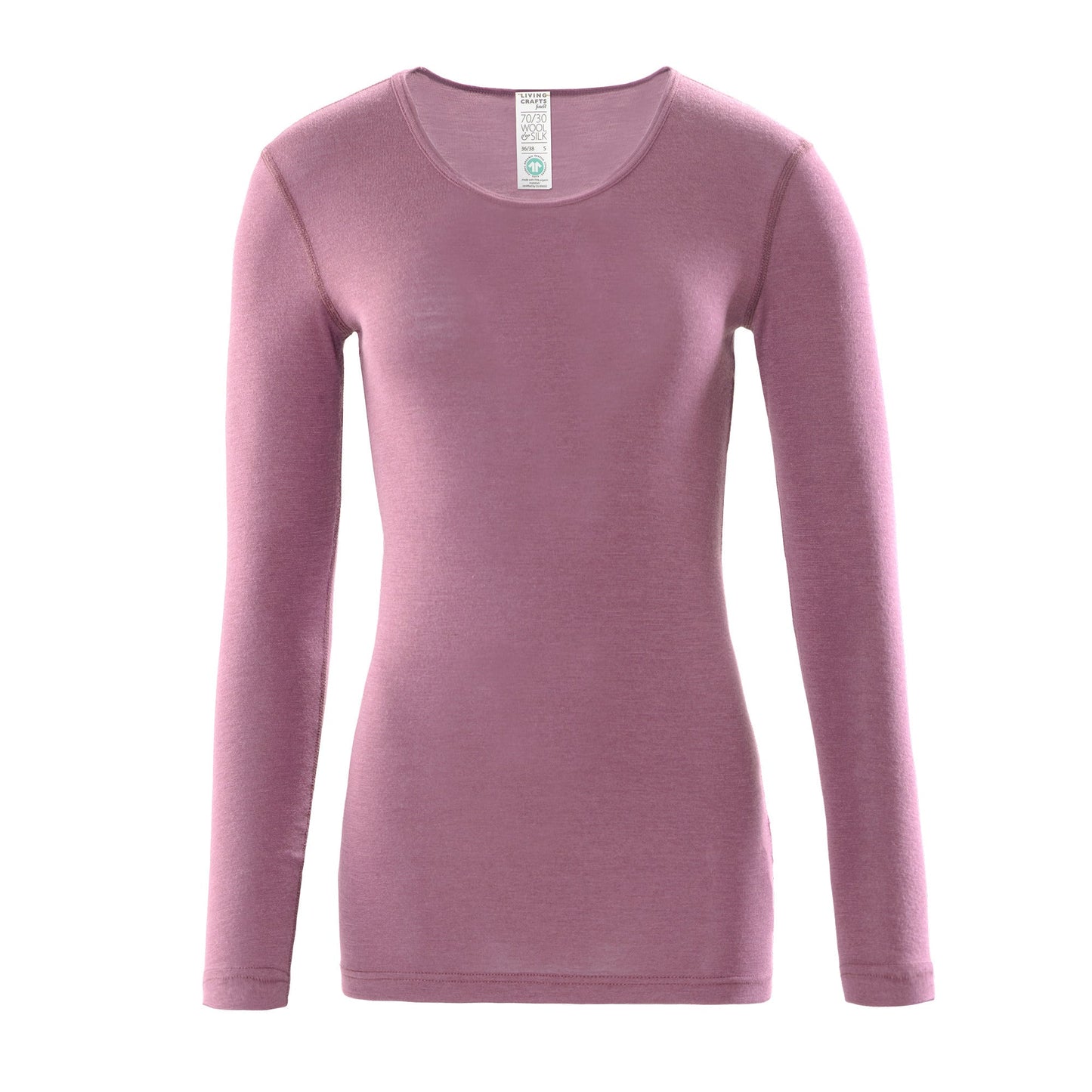 Wool Blend Thermal Top – Green