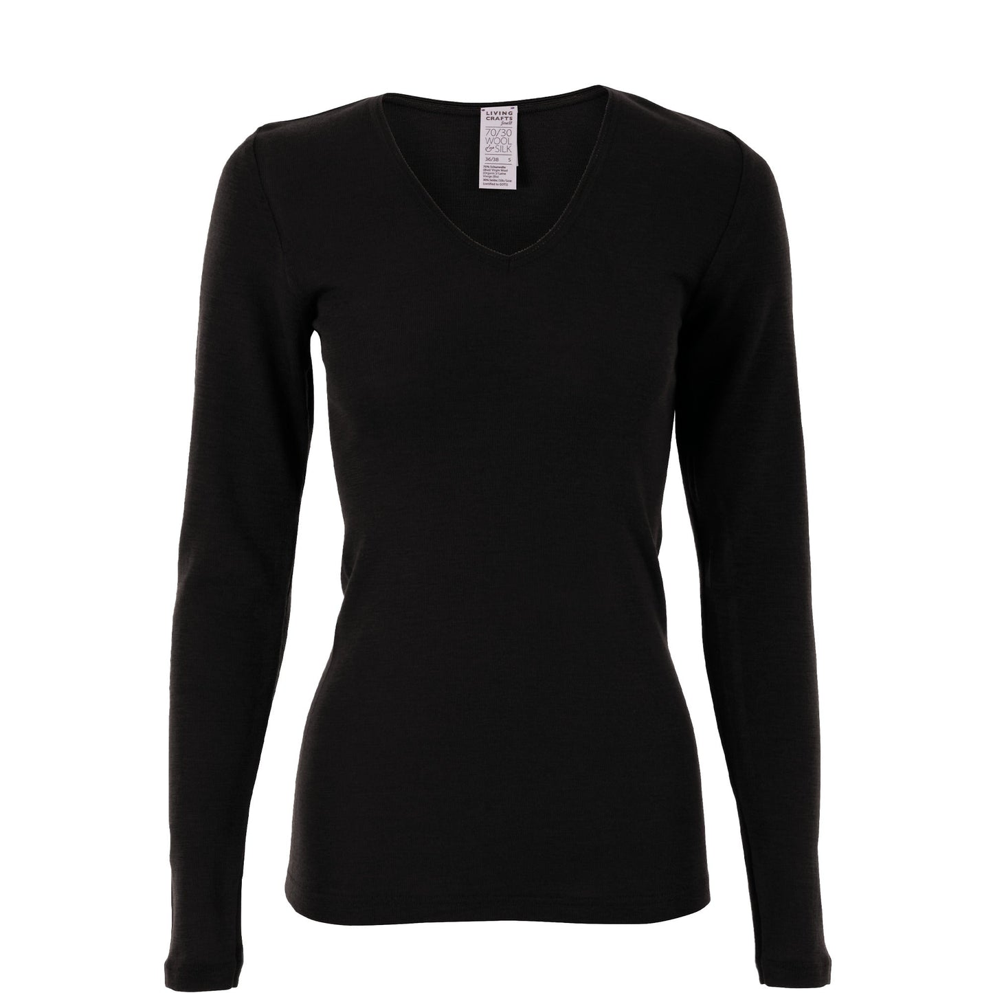 Wool Blend Thermal Top – Green