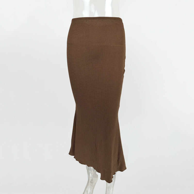 M&N Sculpt Knit Midi Skirt