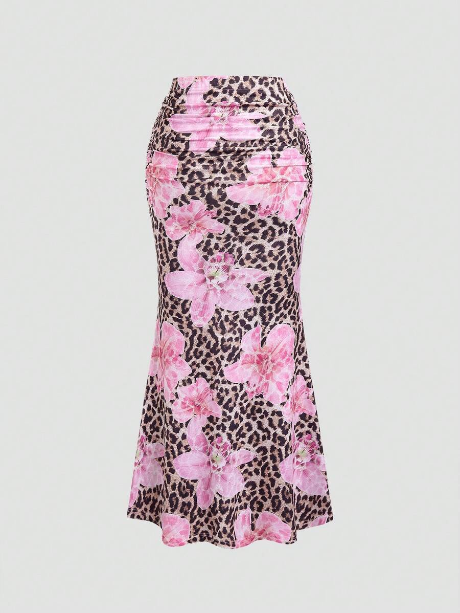 🌺 M&N Bloom Flow Maxi Skirt