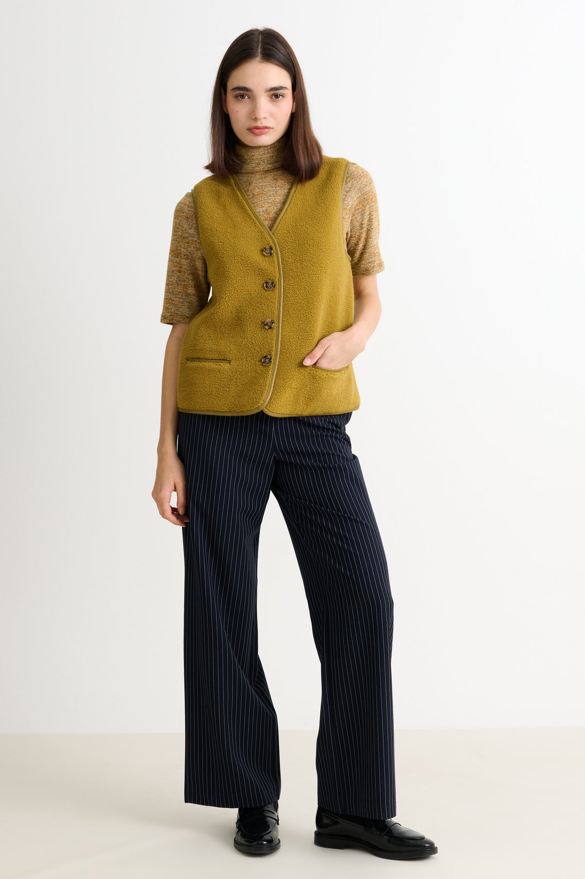 Chris Borg Waistcoat - Mustard