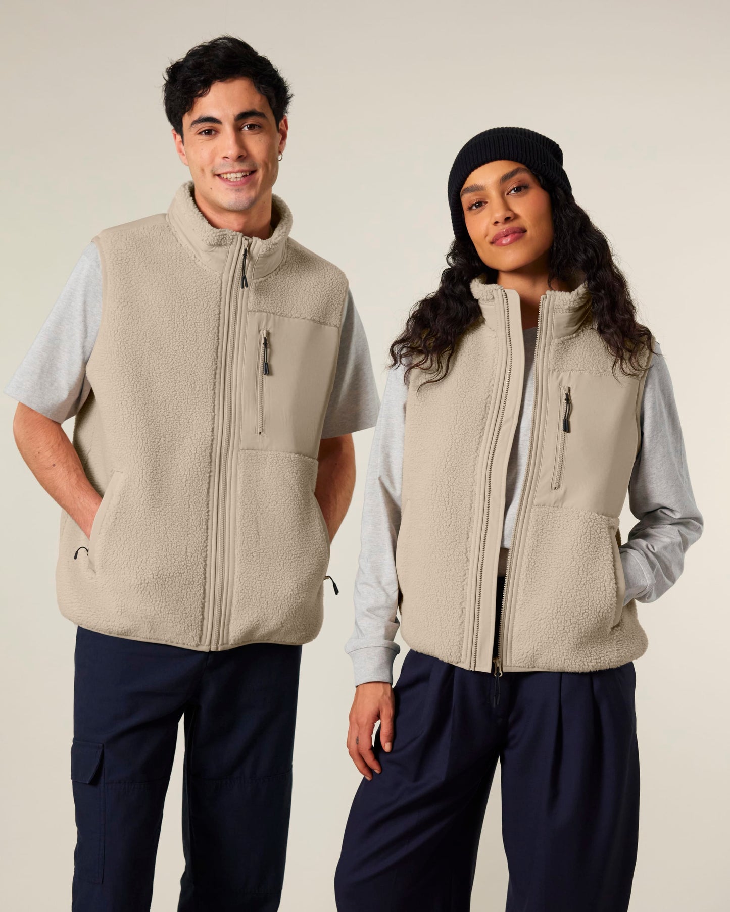 Sherpa Fleece Bodywarmer – Unisex