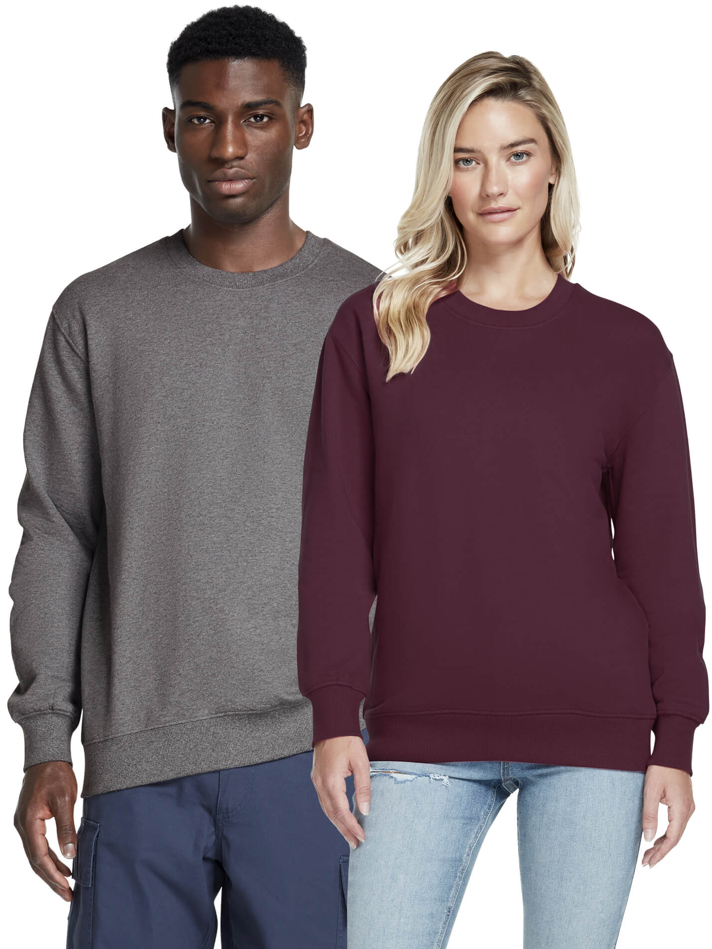 Faded Organic Sweatshirt – Unisex