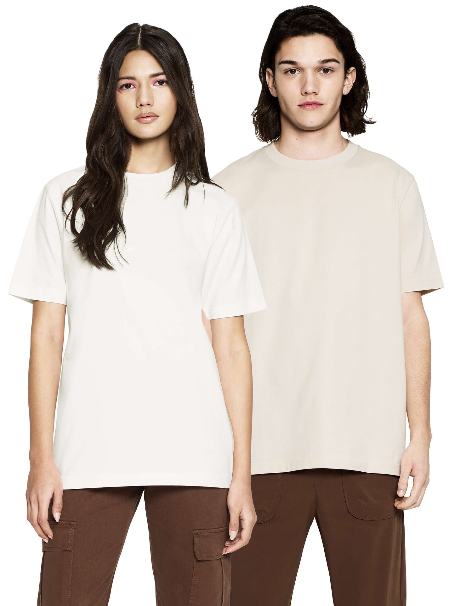 Heavyweight Oversized T-Shirt – Beige