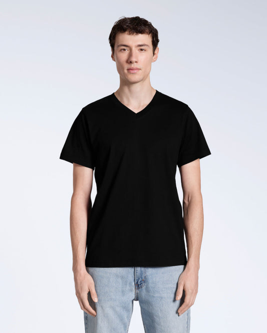 V-Neck T-Shirt – Black