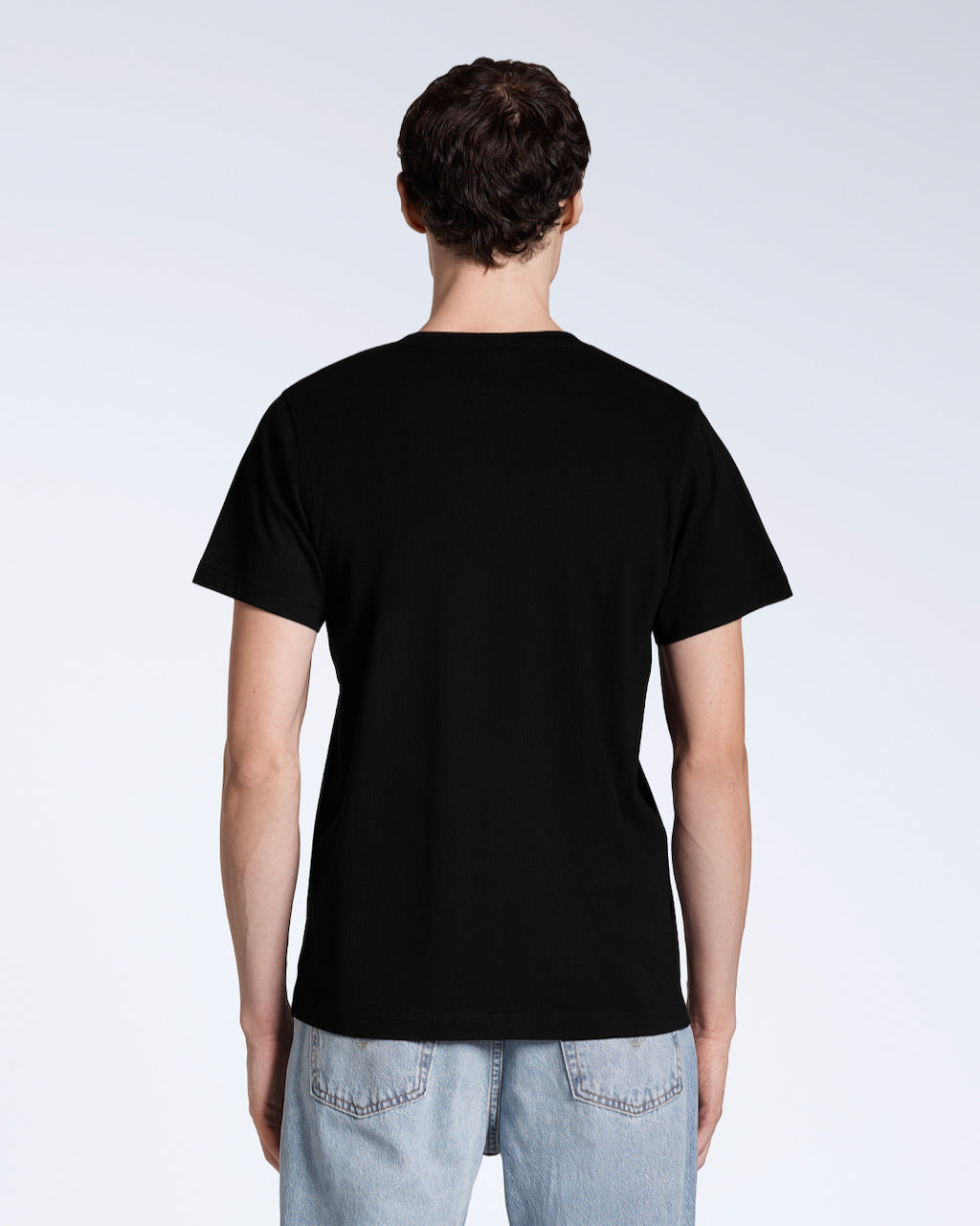 V-Neck T-Shirt – Black