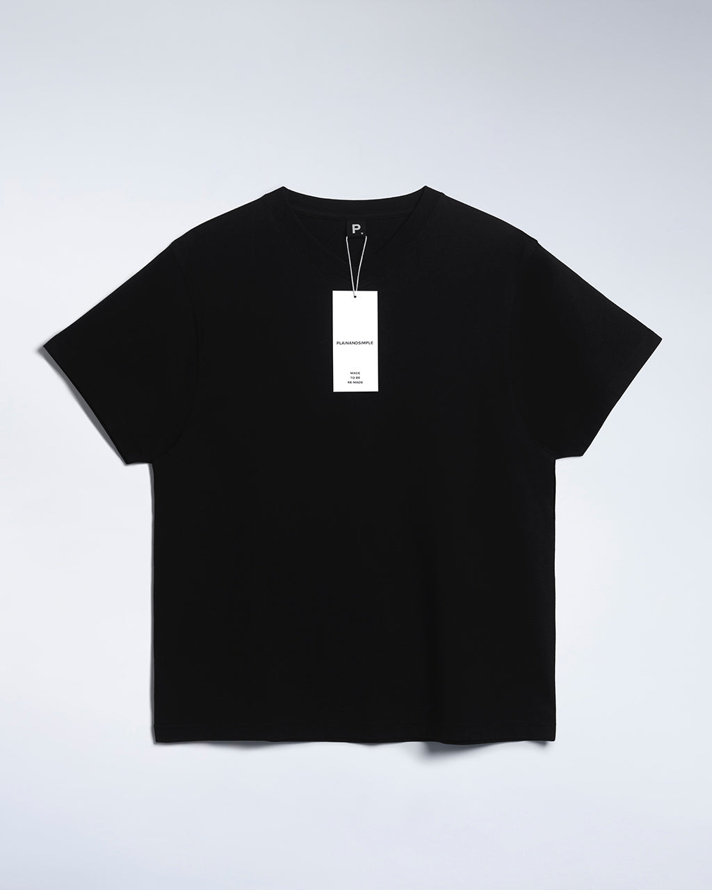V-Neck T-Shirt – Black