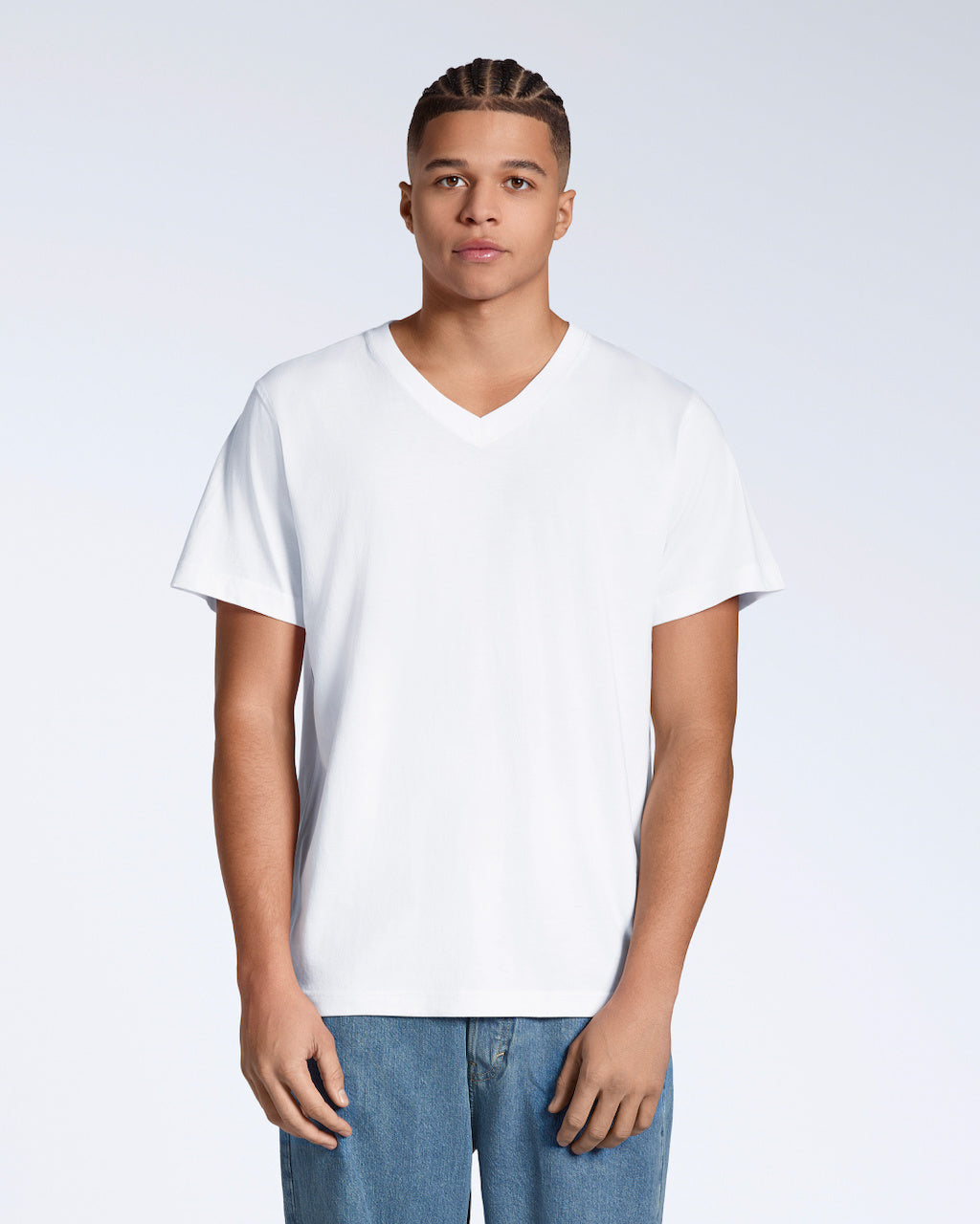 V-Neck T-Shirt – Black