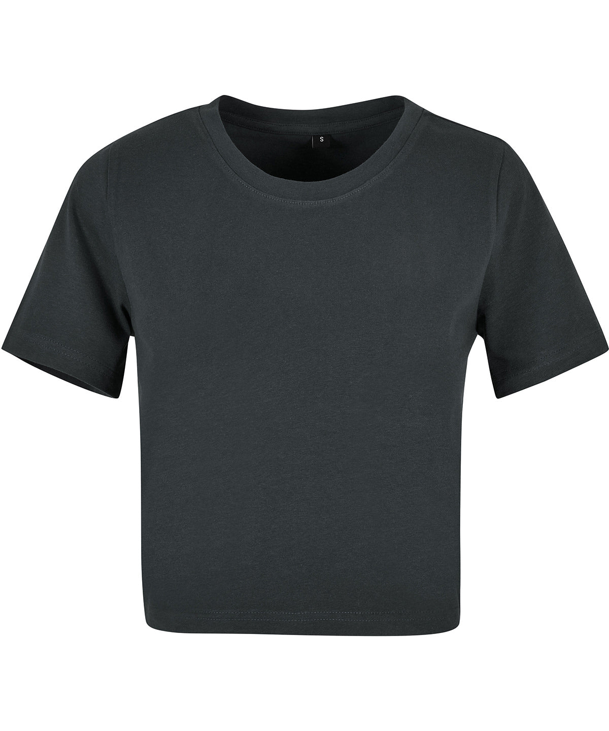 Cropped T-Shirt – Black