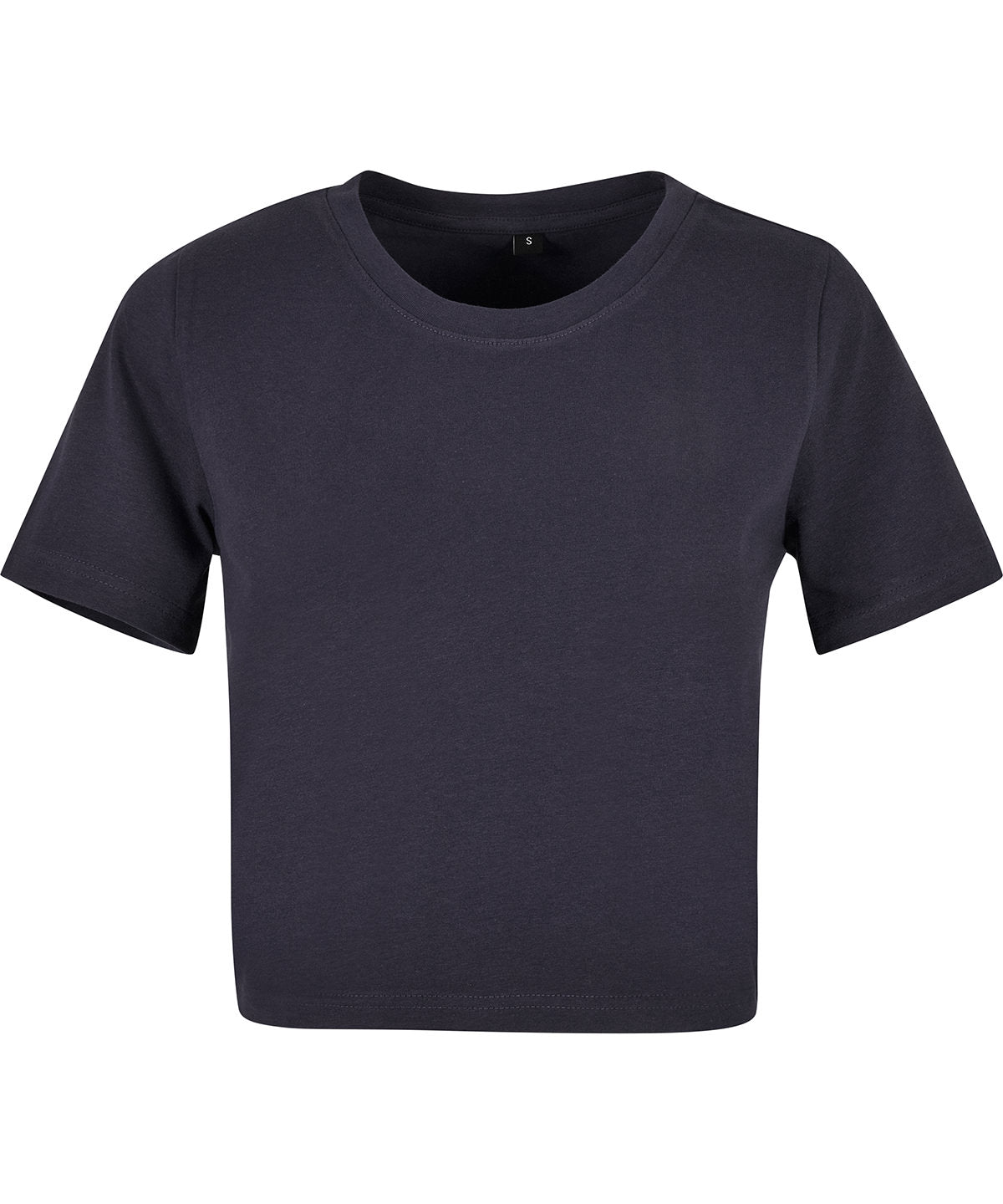 Cropped T-Shirt – Black