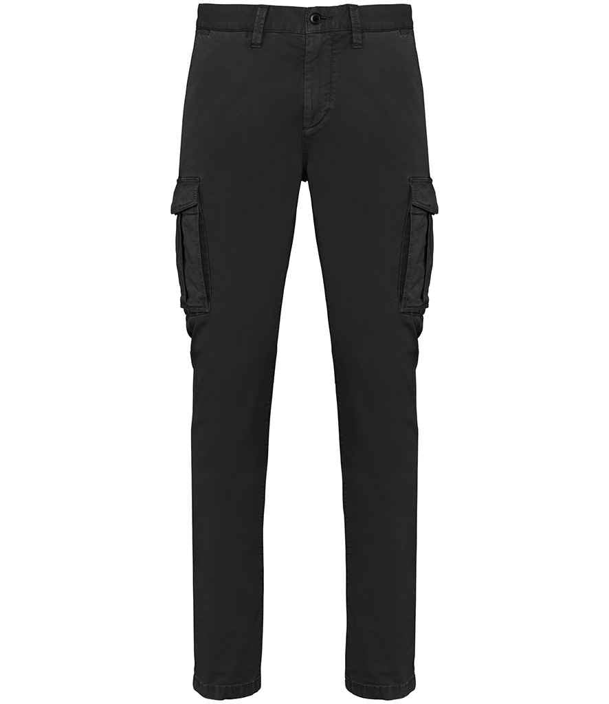 Organic Washed Cargo Trousers: Mens