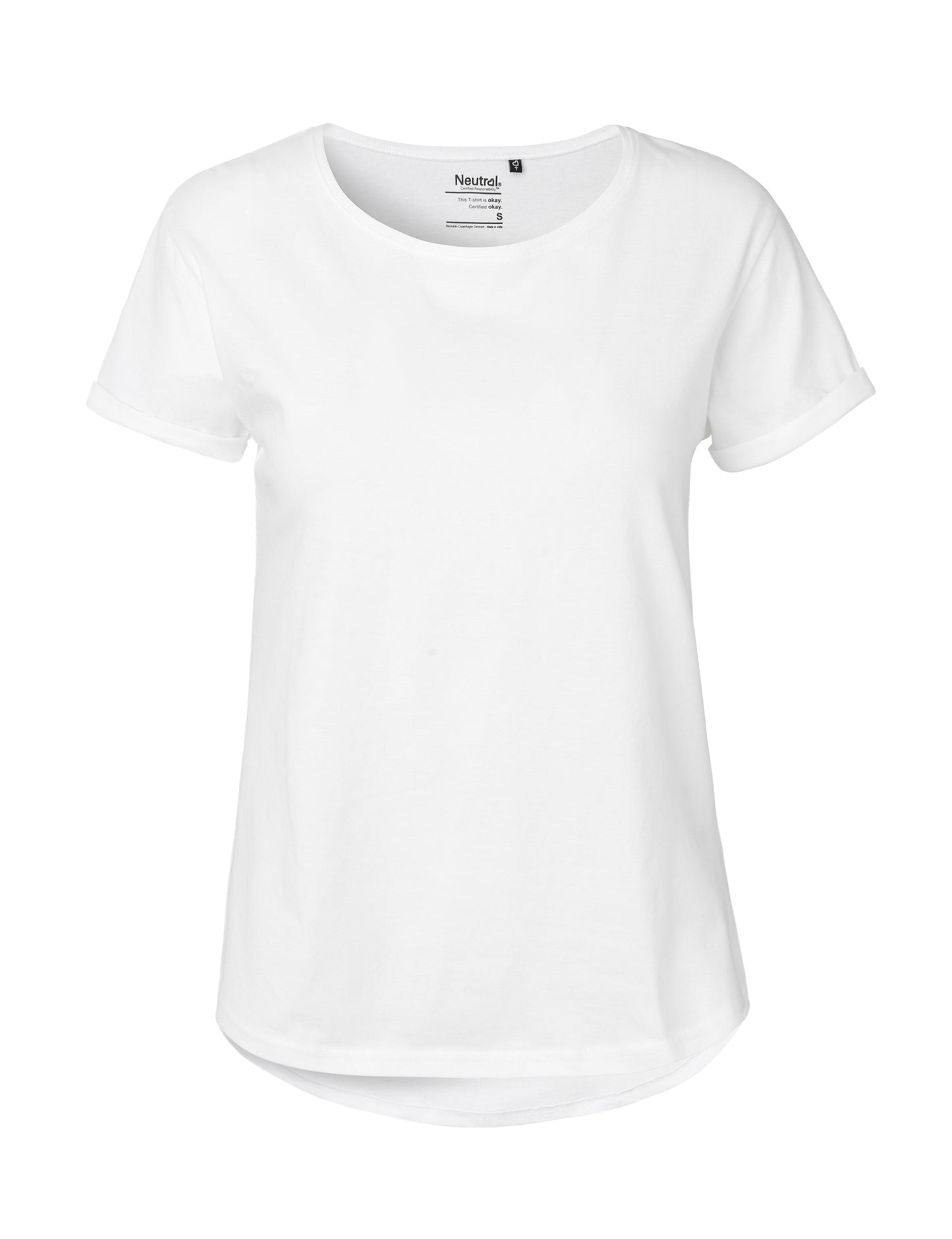 Roll Sleeve T-Shirt – Grey