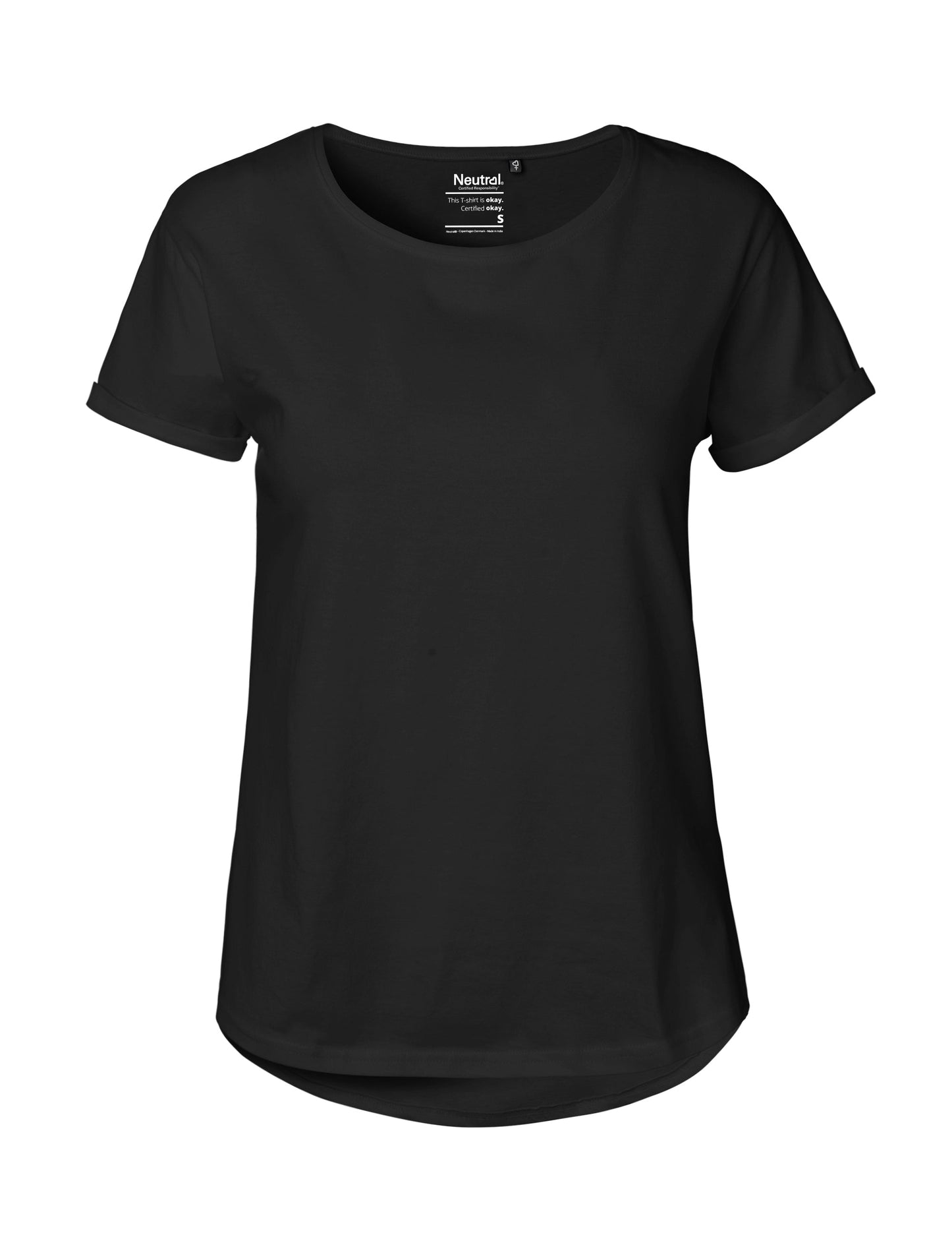 Roll Sleeve T-Shirt – Grey
