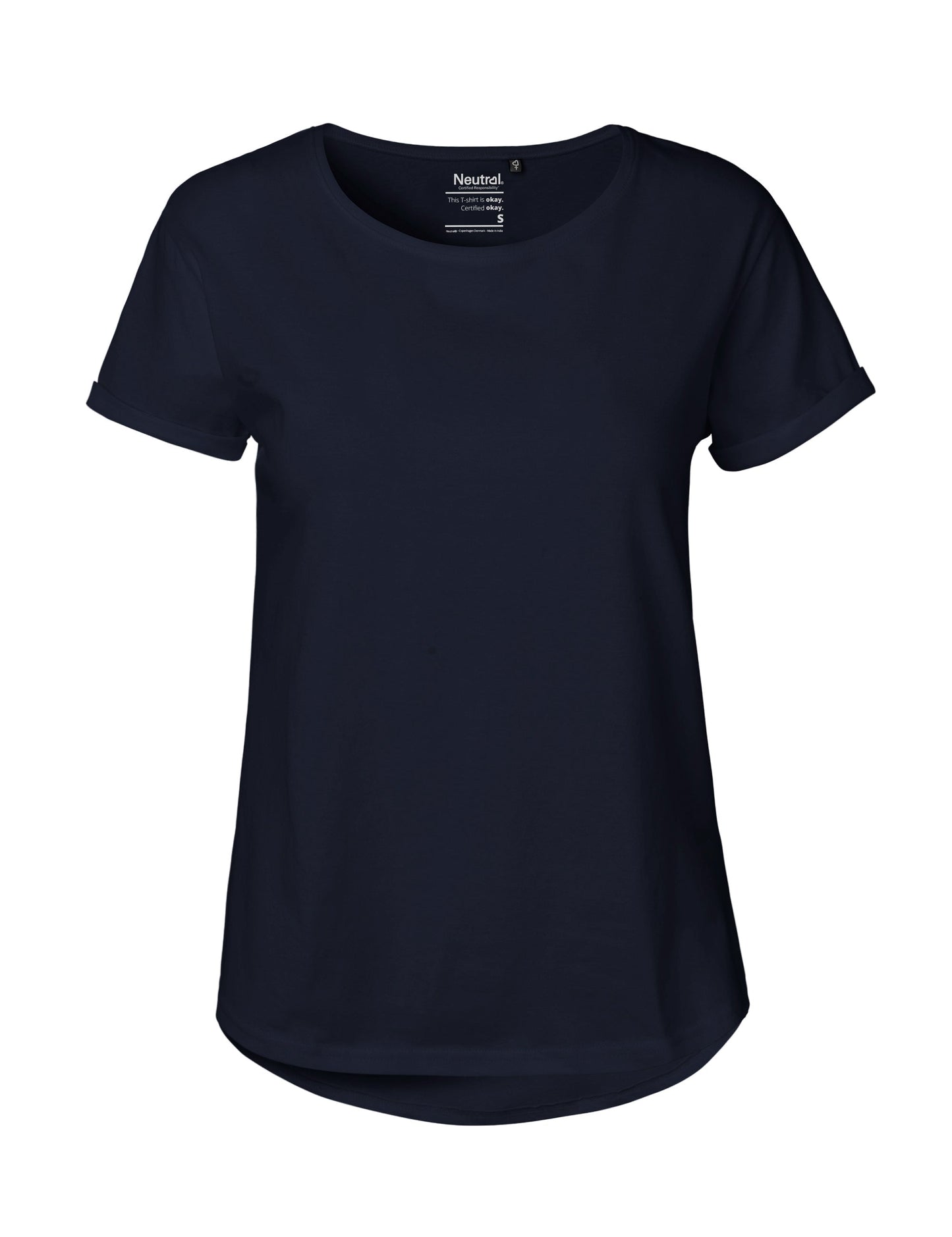 Roll Sleeve T-Shirt – Grey