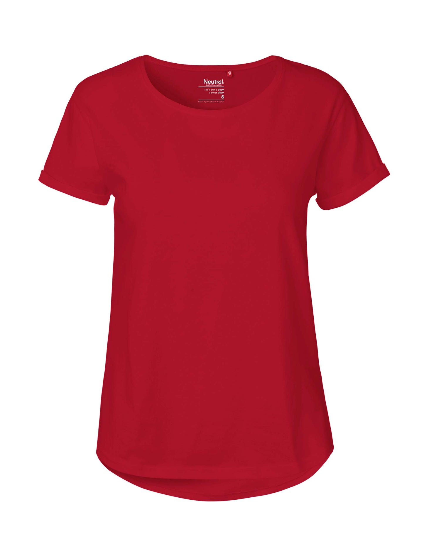 Roll Sleeve T-Shirt – Grey