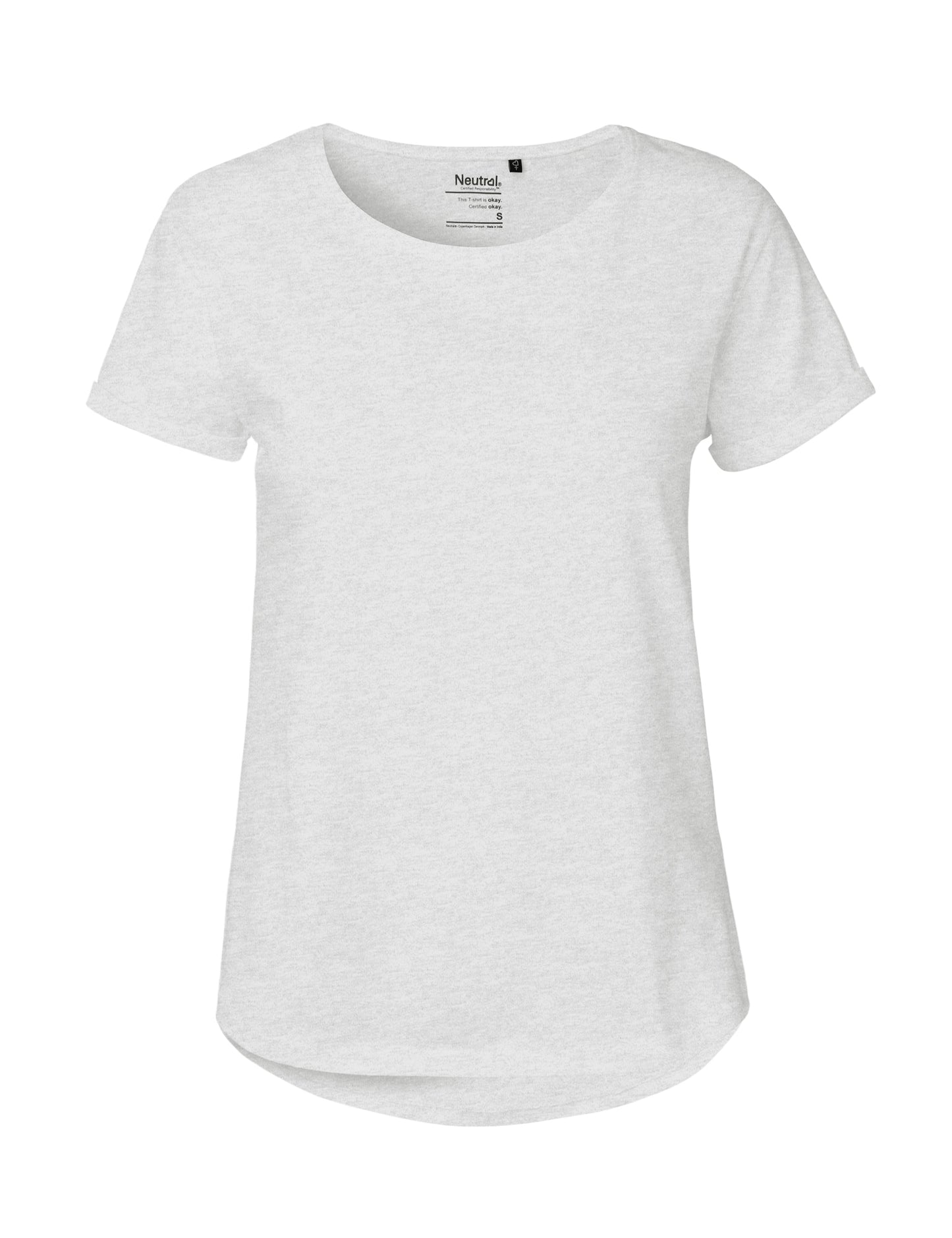 Roll Sleeve T-Shirt – Grey
