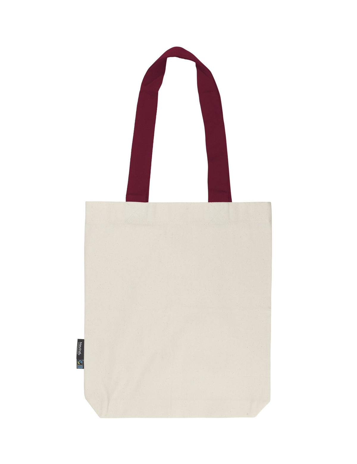 Fairtrade Organic Twill Bag with Contrast Handles