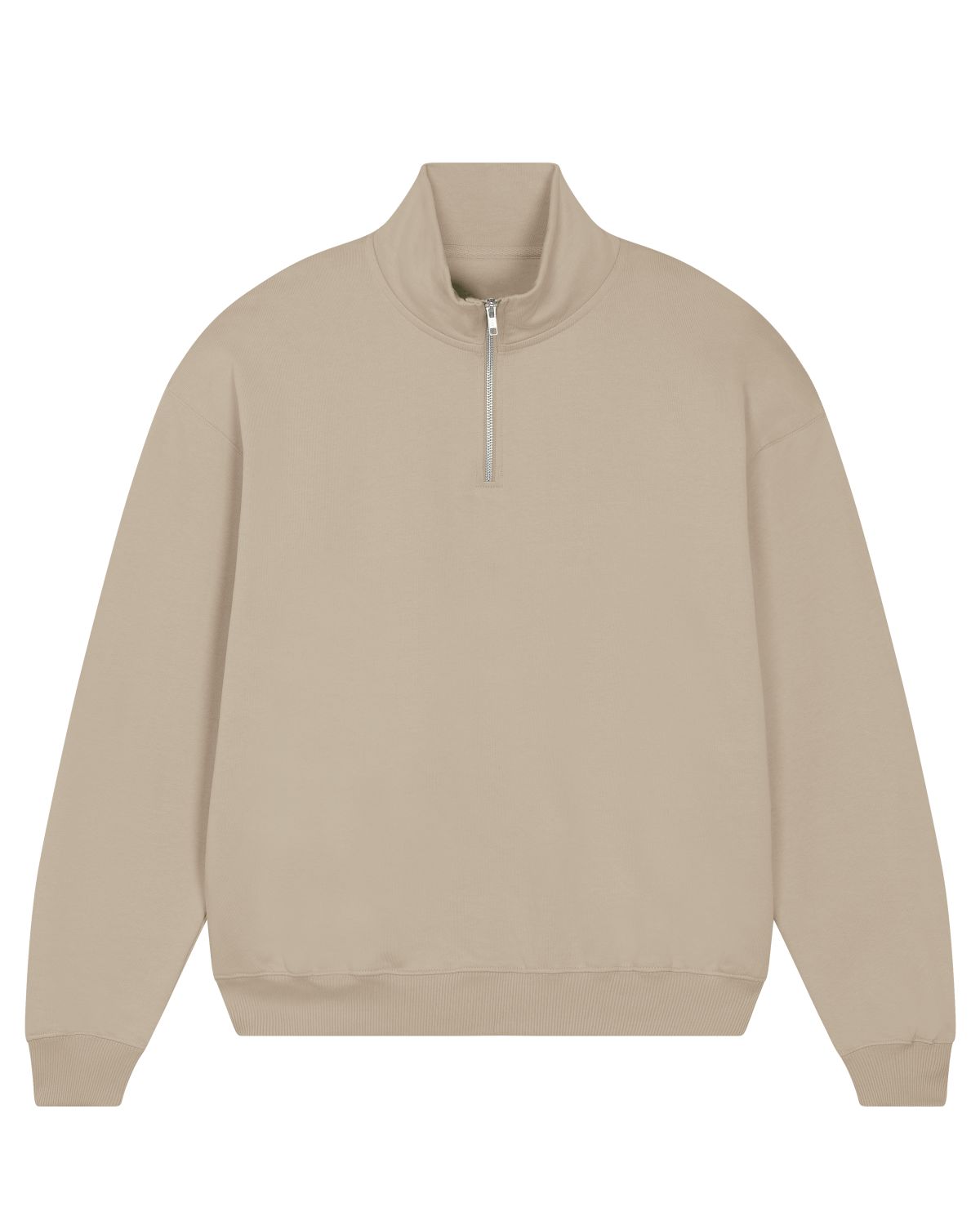 Boxy Quarter Zip Sweatshirt – Unisex