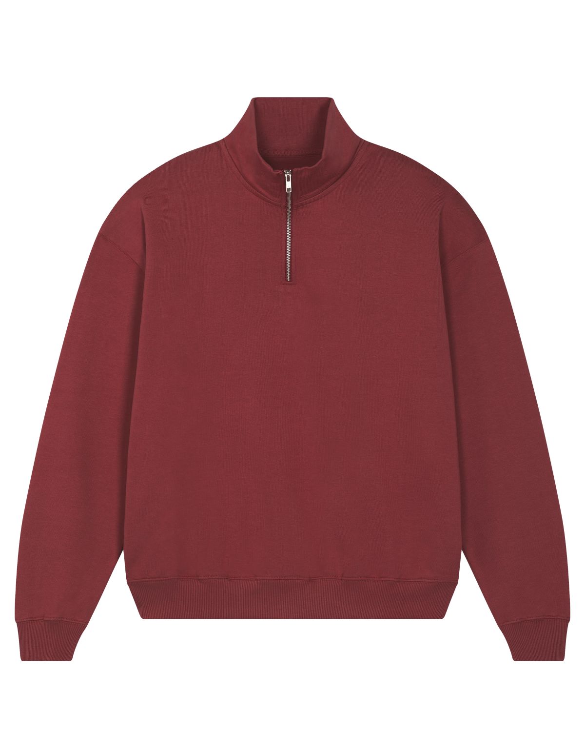 Boxy Quarter Zip Sweatshirt – Unisex