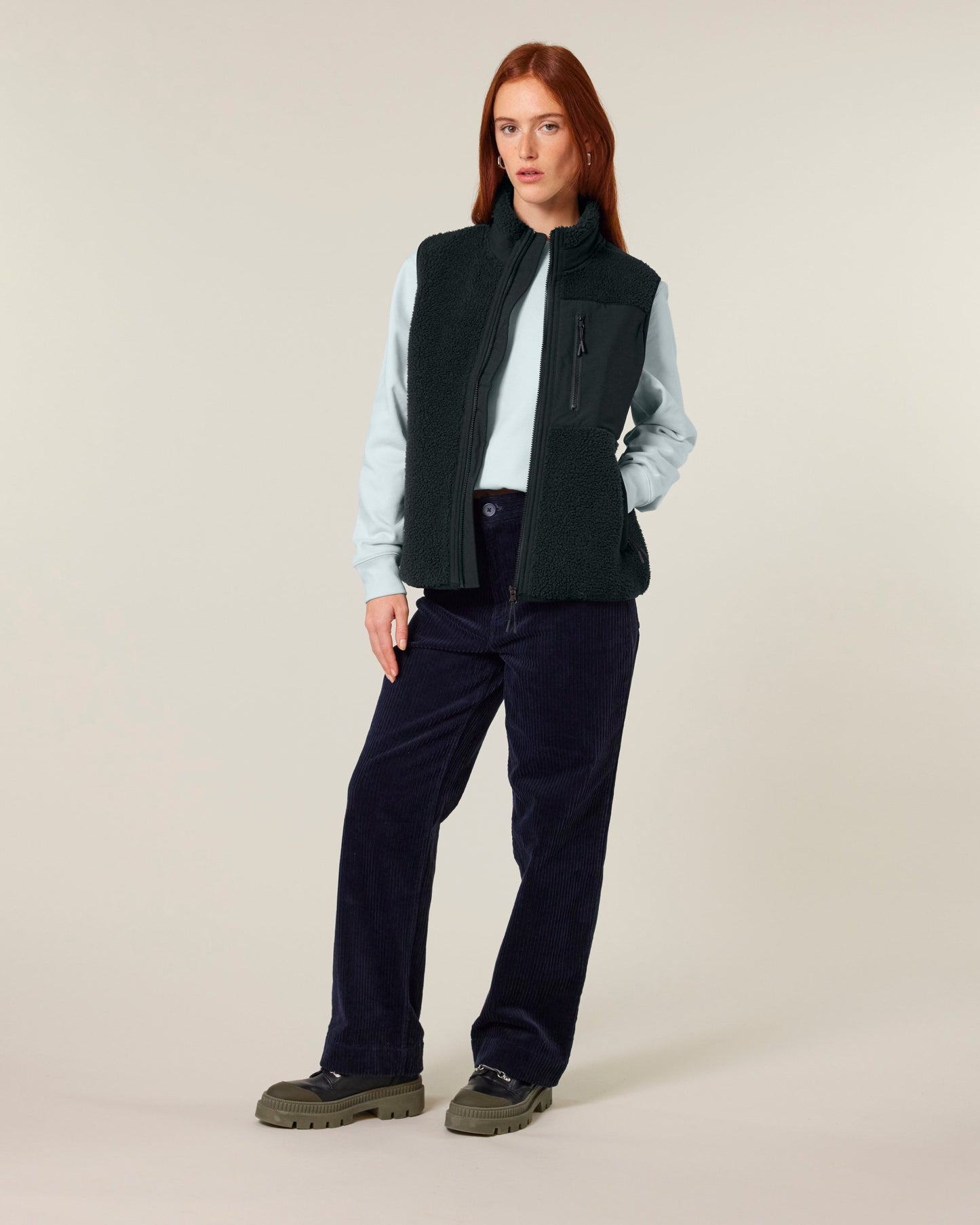 Sherpa Fleece Bodywarmer – Unisex