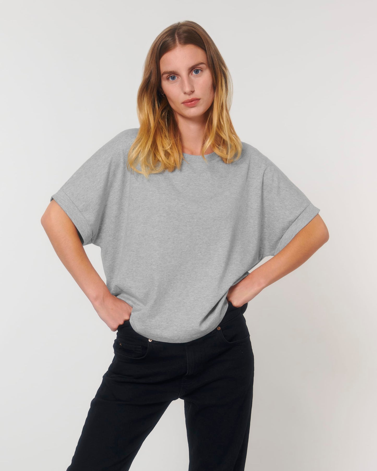 Oversized Dolman Sleeve T-Shirt – Yellow