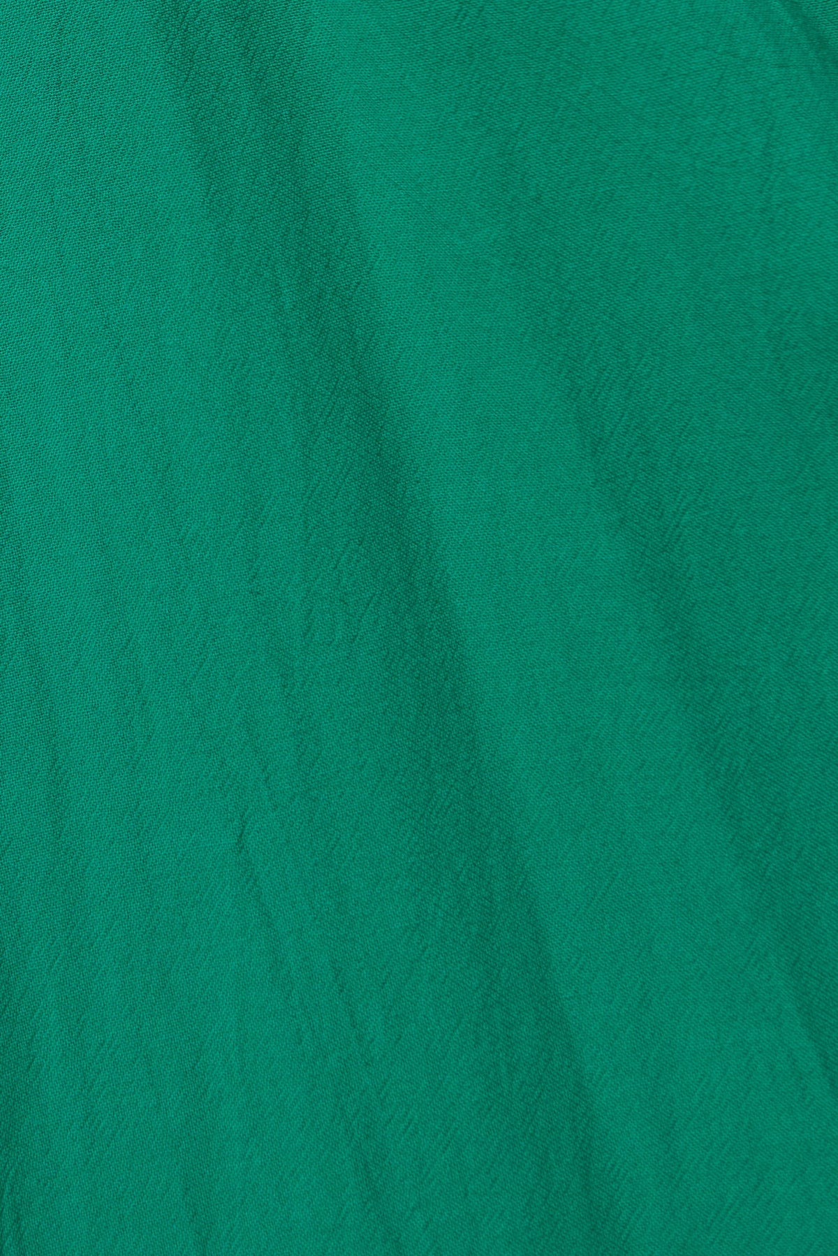 Soumia Jersey Bodice And Recycled Cotton Skirt Midaxi Dress - Green