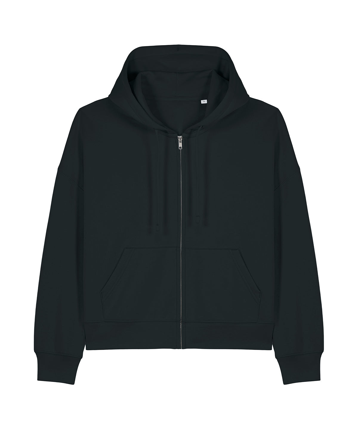 Dropped Shoulder Zip Hoodie – Women’s
