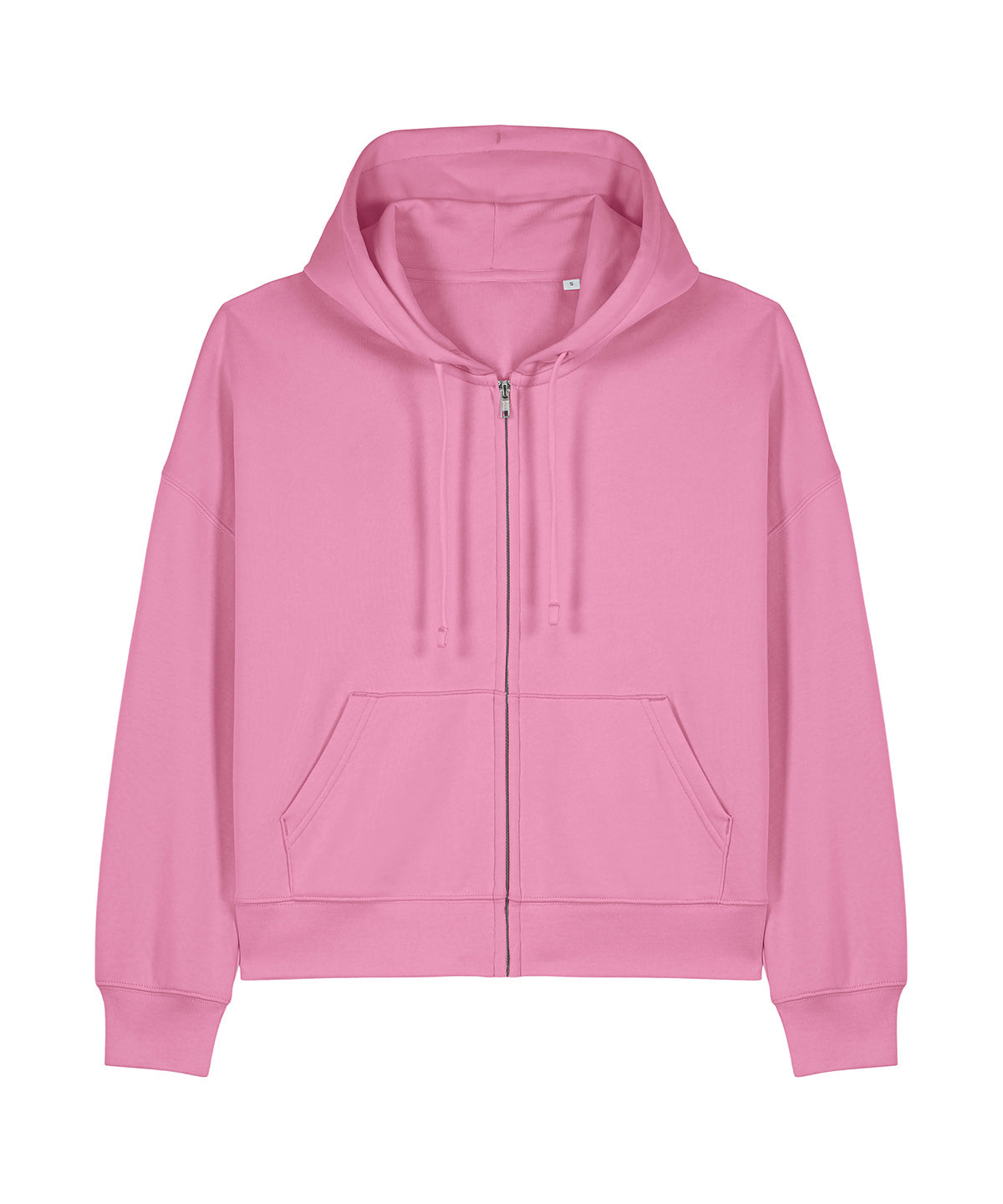 Dropped Shoulder Zip Hoodie – Women’s