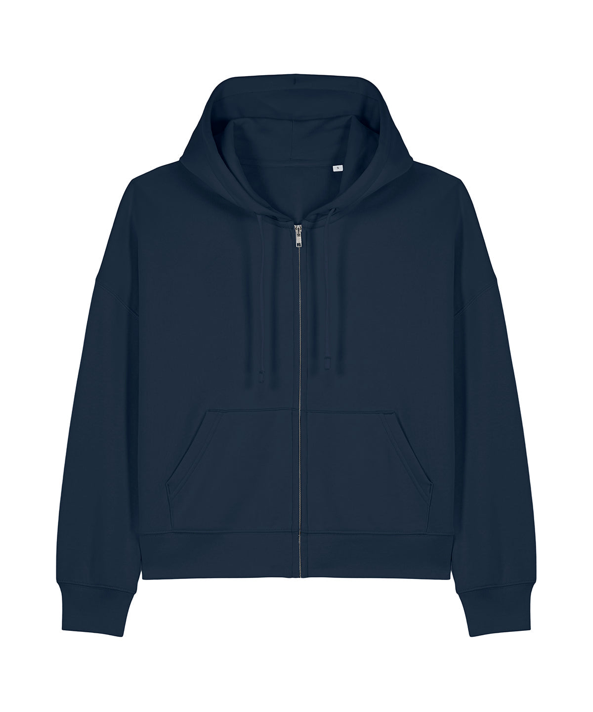 Dropped Shoulder Zip Hoodie – Women’s