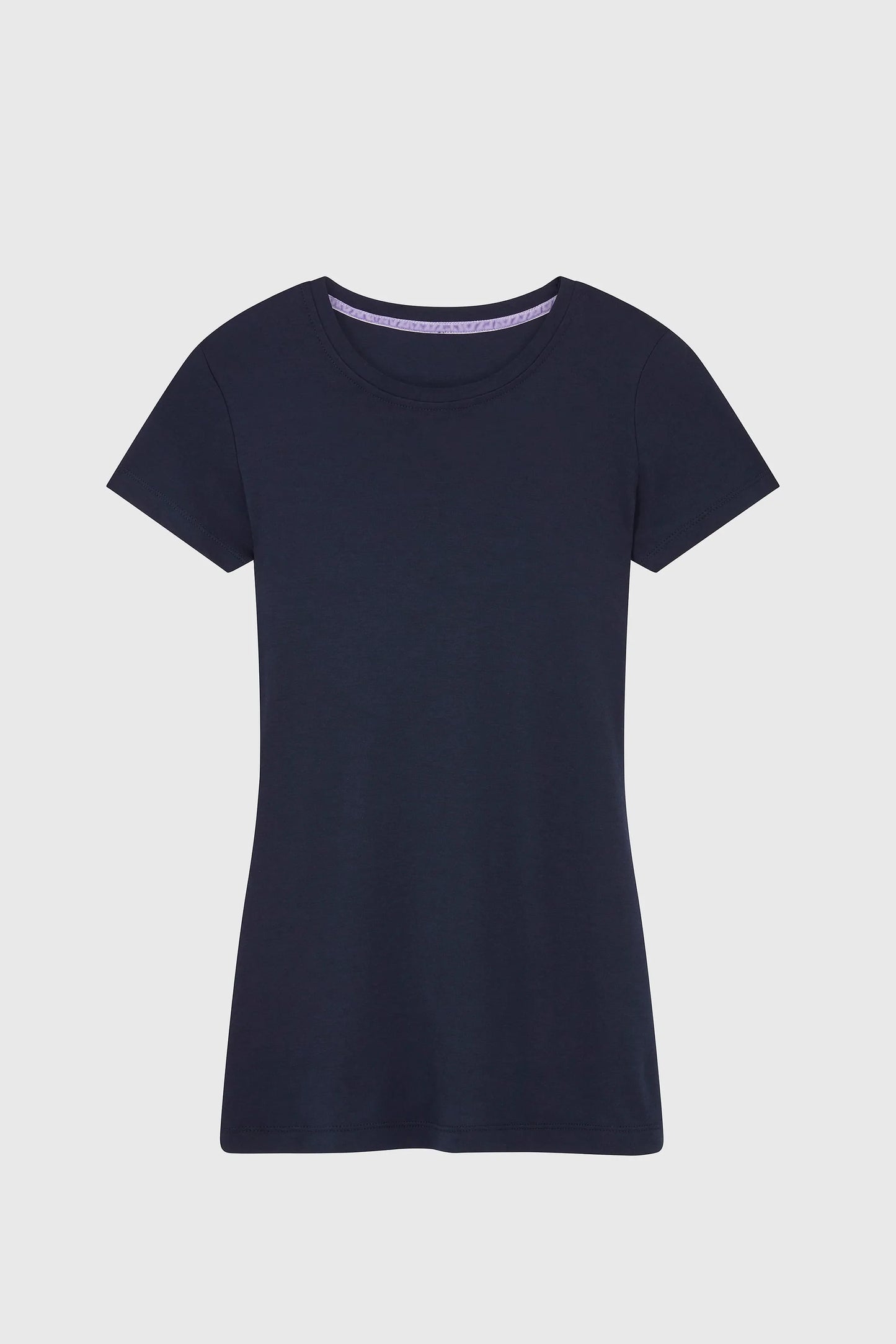 Short Sleeve Crew Neck Cotton Modal Blend T-shirt