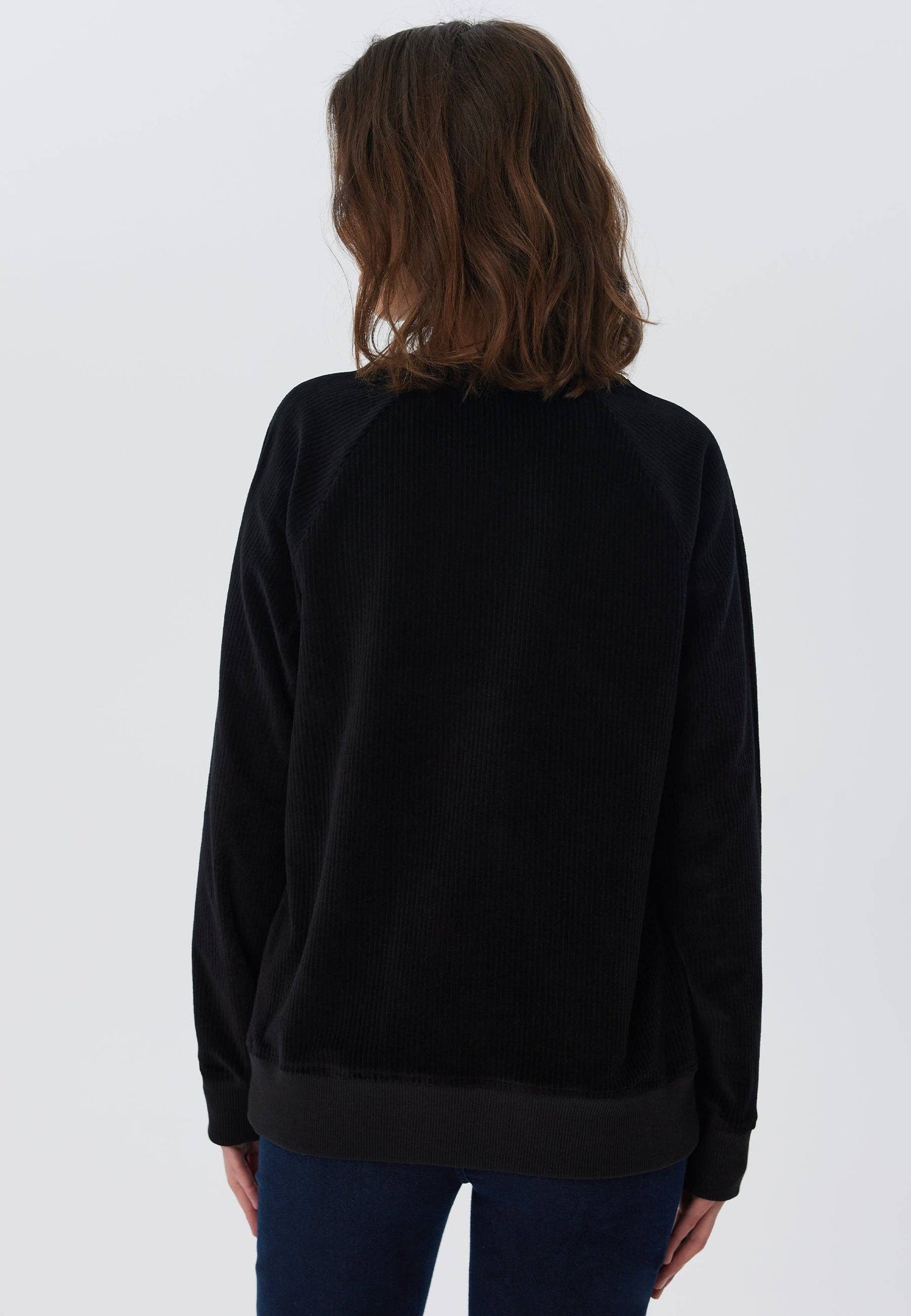 Corduroy Sweatshirt – Red