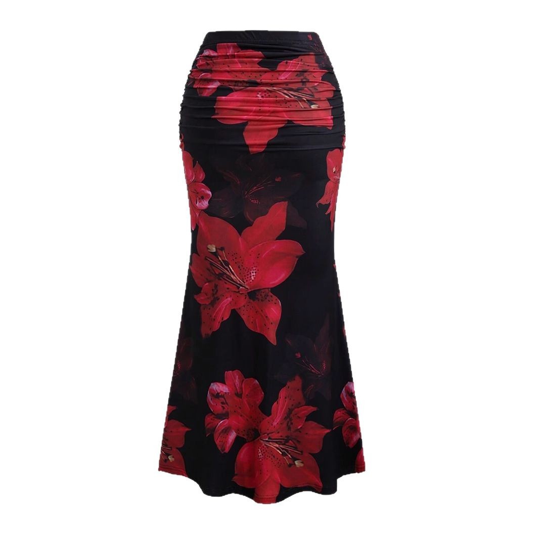 🌺 M&N Bloom Flow Maxi Skirt