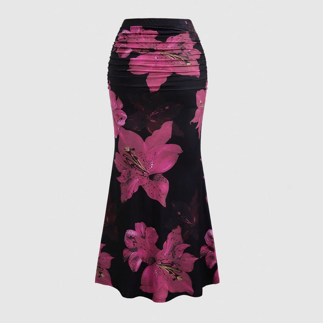 🌺 M&N Bloom Flow Maxi Skirt