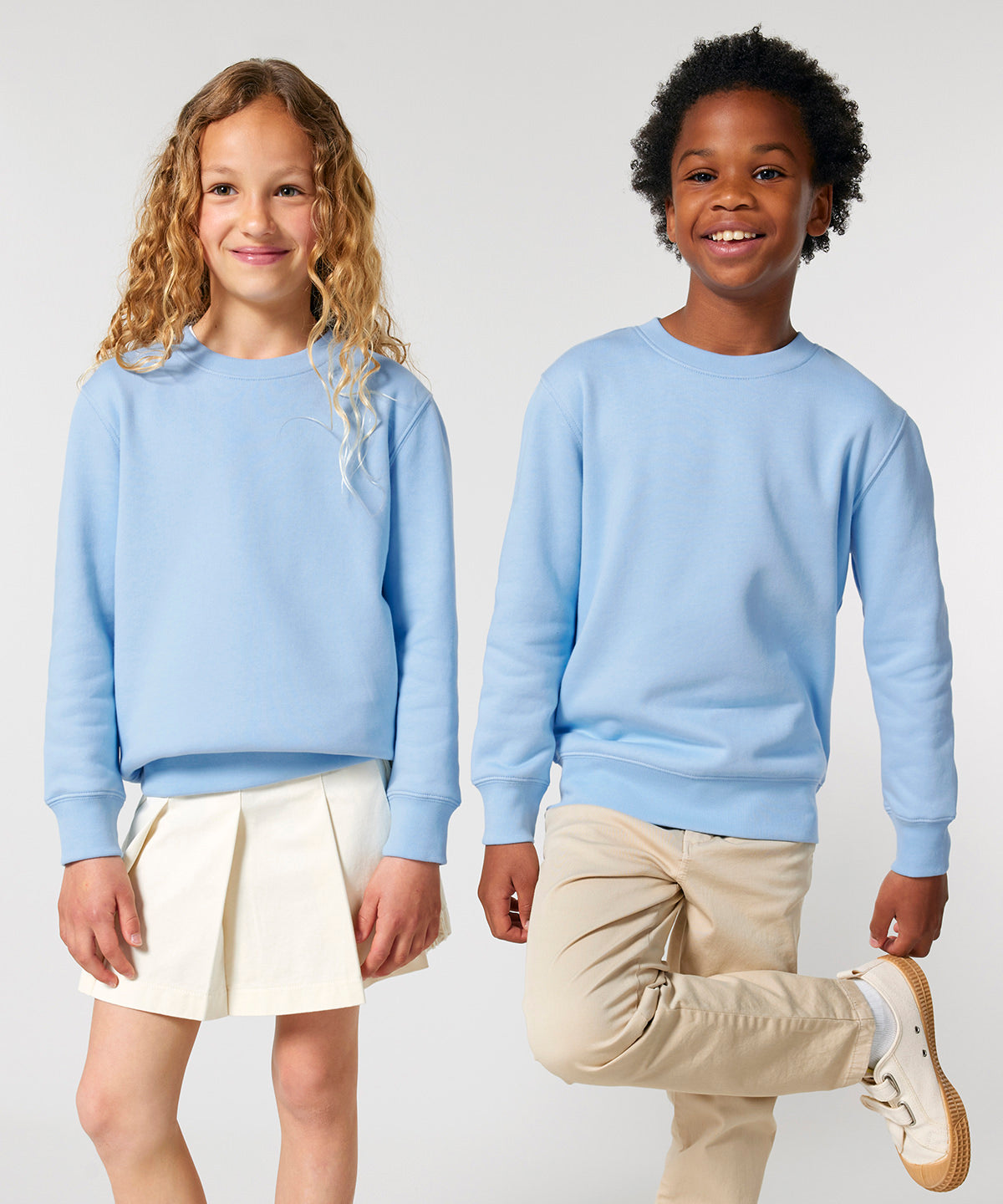Kids Organic Cotton Crewneck Sweatshirt