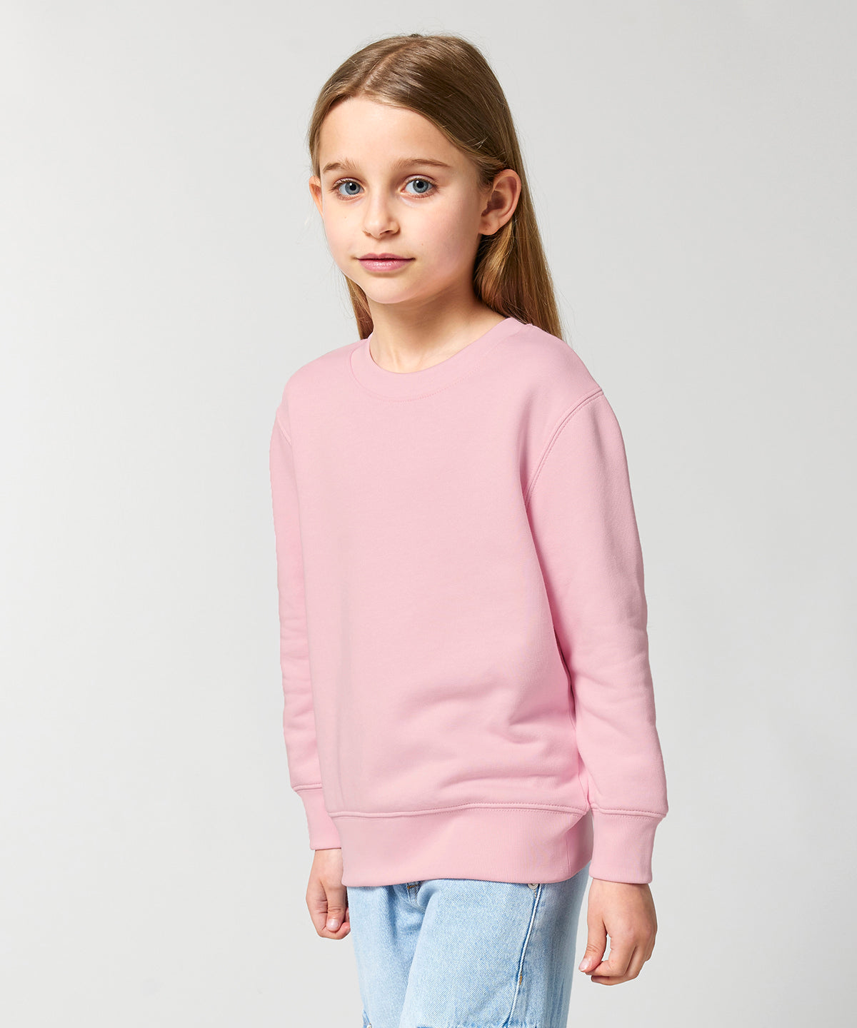 Kids Organic Cotton Crewneck Sweatshirt